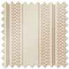 Trellis Prints, Noble Stripe Manson - Roman Blind